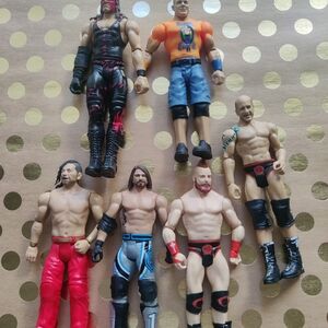 Wrestling Action Figure Set - Multicolor